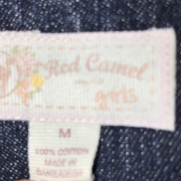 Girls Button Jean Jacket - Picture 7 of 9